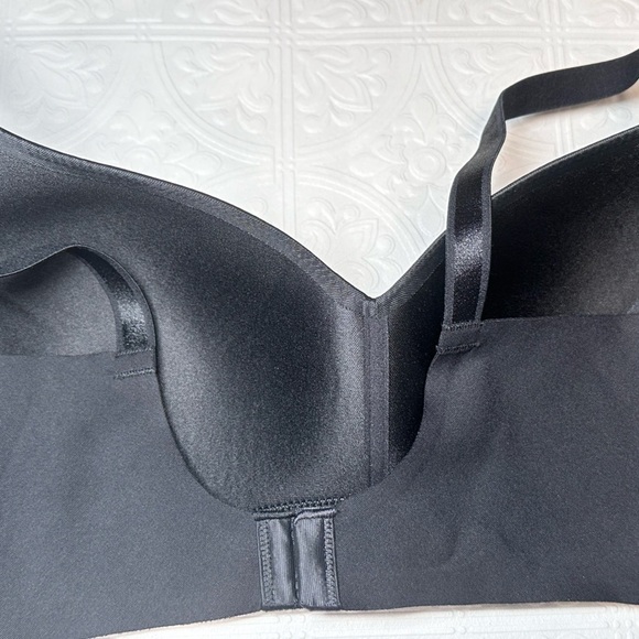 Warner's No Side Effects Wire-Free Bra 01056 Women 40C BLACK wireless 3359 H - Picture 3 of 6
